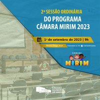 Elmar realiza a 2ª sessão ordinária do programa Câmara Mirim