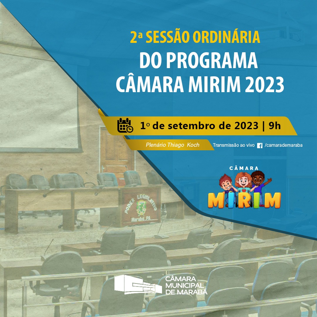 Elmar realiza a 2ª sessão ordinária do programa Câmara Mirim 