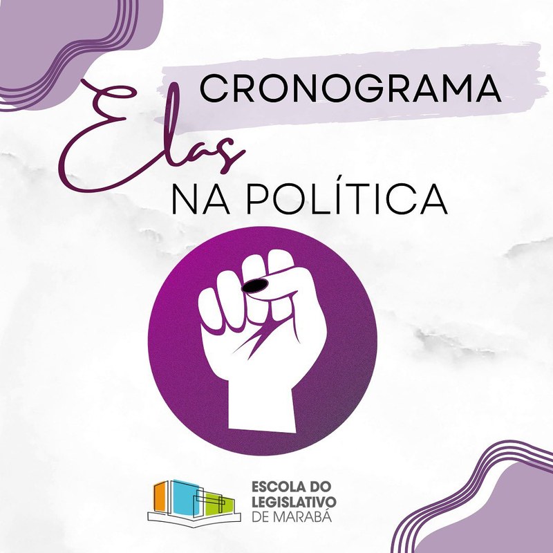 Confira o cronograma do curso Elas na Política!
