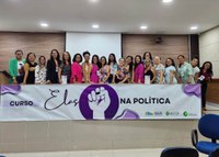 Curso Elas na Política é encerrado com certificação