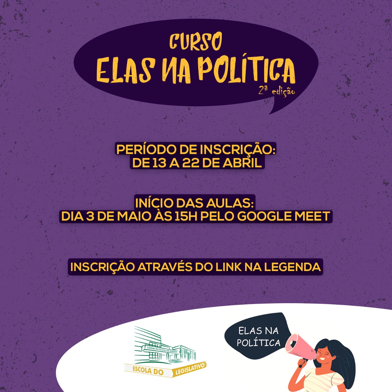 Elas na Política 2ª edição 