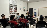 Elmar palestra na Semana de combate à violência contra mulher