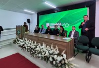 Elmar prestigia solenidade de expansão da Unama Marabá