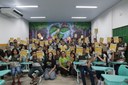 Elmar realiza ação do projeto "Maria da Penha em Miúdos: Construindo Caminhos de Igualdade"