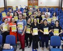 Elmar realiza formação do projeto Maria da Penha em Miúdos Elmar realiza formação do projeto Maria da Penha em Miúdos