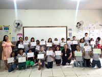 Escola Maria do Socorro recebe Projeto Maria da Penha em Miúdos