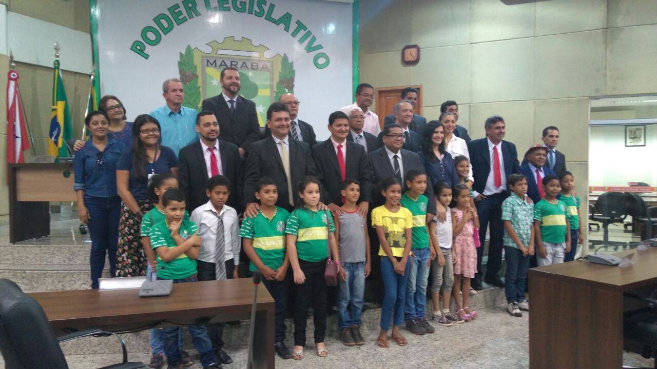 ESCOLA MUNICIPAL ELINDA SIMPLÍCIO COSTA VISITA A CÂMARA DE MARABÁ