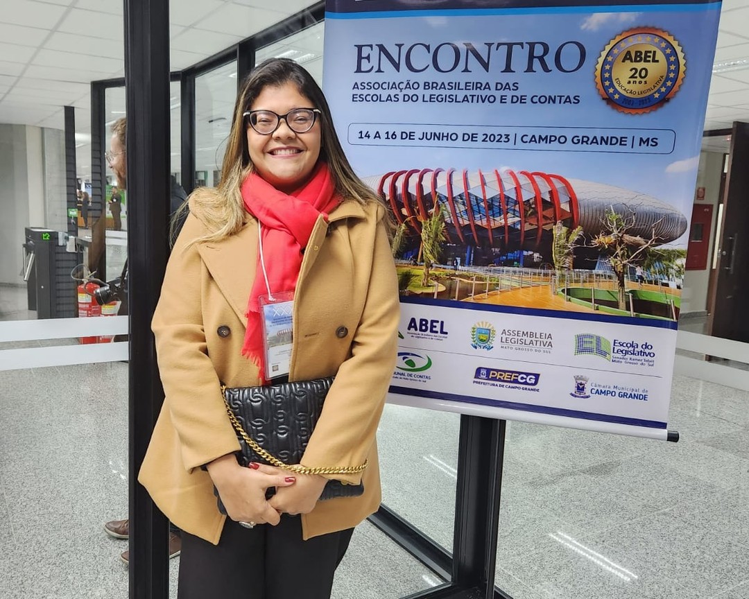 Gabriela Silva, coordenadora da Escola do Legislativo de Marabá, é a nova diretora regional norte da ABEL. 