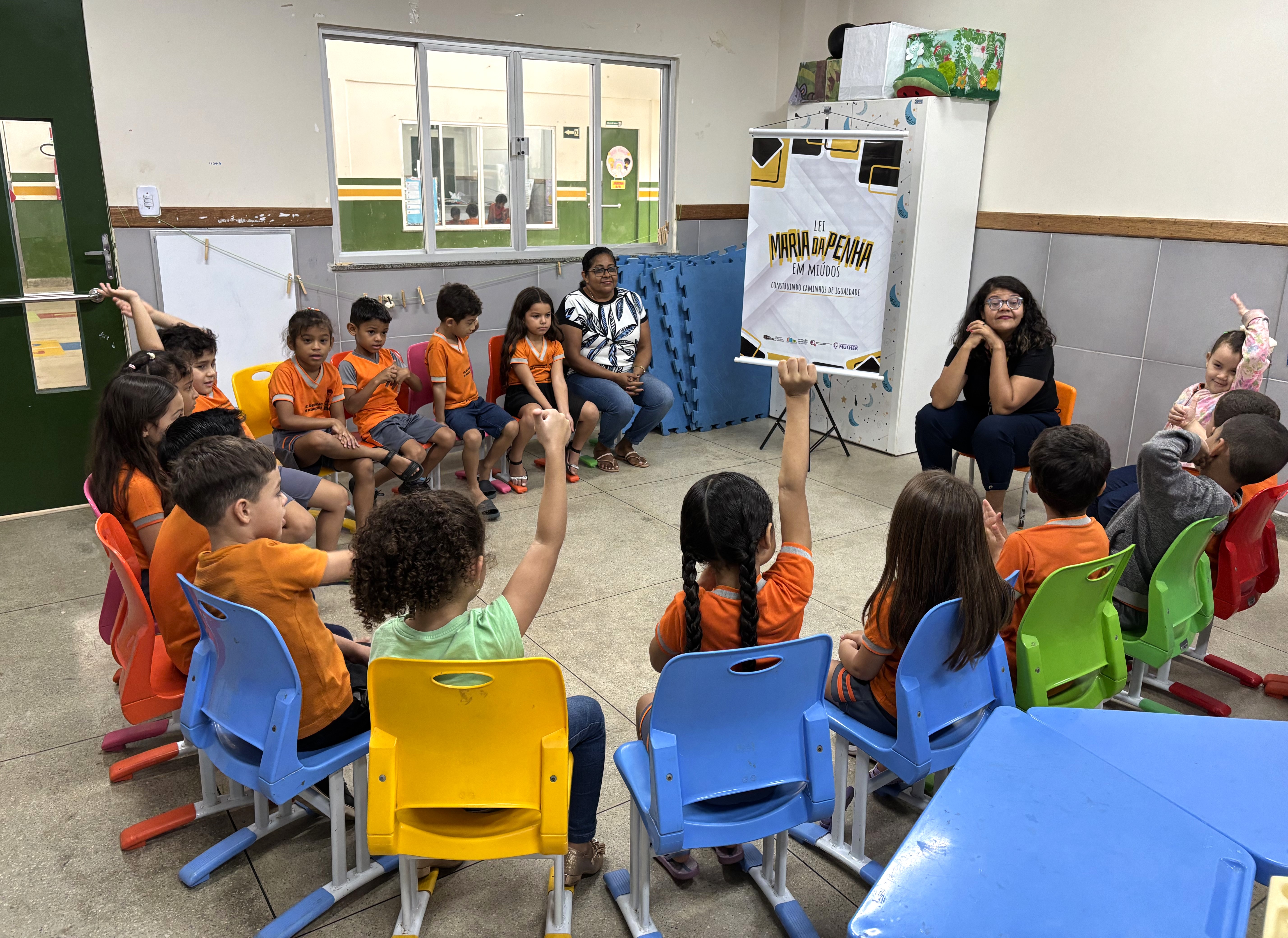 NEI Dr. Deodoro de Mendonça recebe o projeto “Maria da Penha em Miúdos” 