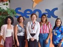 Reunião com SENAC para tratar do projeto Laboratório Juventudes