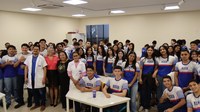 SESI recebe palestra do Projeto Lei Maria da Penha em Miúdos