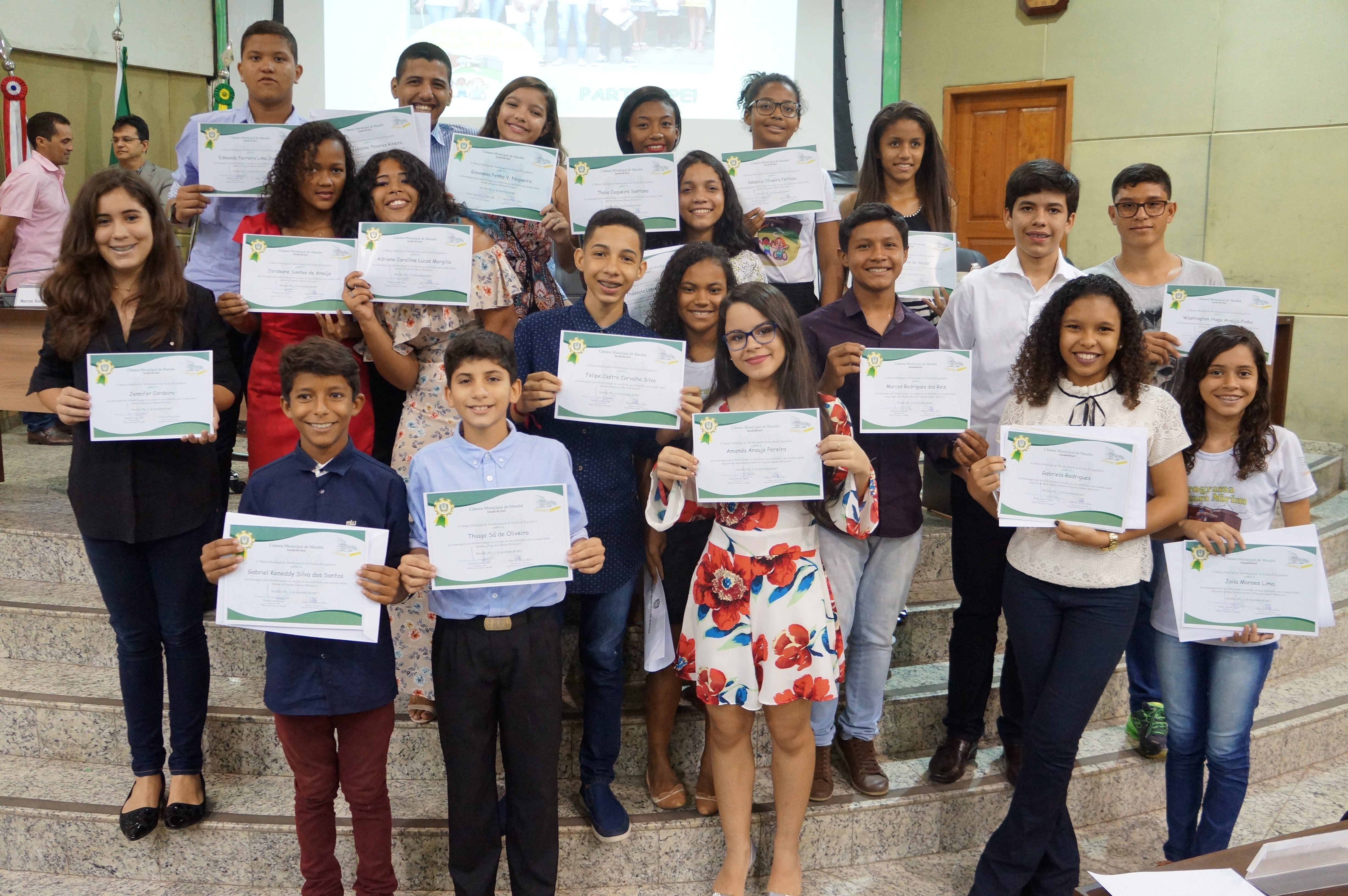 SESSÃO MARCA ENCERRAMENTO DO PROGRAMA CÂMARA MIRIM 2017