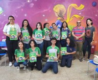 Turma do 9º ano A da Escola Acy Barros é campeã da gincana interna do Projeto Constituição em Miúdos