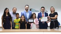 Vereador Jocenilson Silva promove encontro com vereadores mirins da Escola Doralice de Andrade