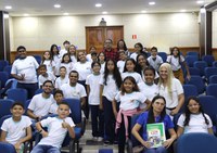 Vereadores mirins participam da formação sobre matérias legislativas