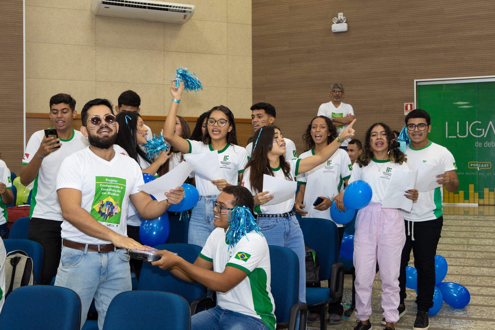 Alunos do IFPA participam de Gincana Cidadã da Elmar