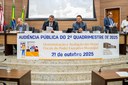 Audiência Pública apresenta balanço fiscal do 2º quadrimestre de 2025