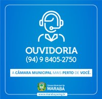 Câmara disponibiliza Ouvidoria para receber opinião de cidadãos