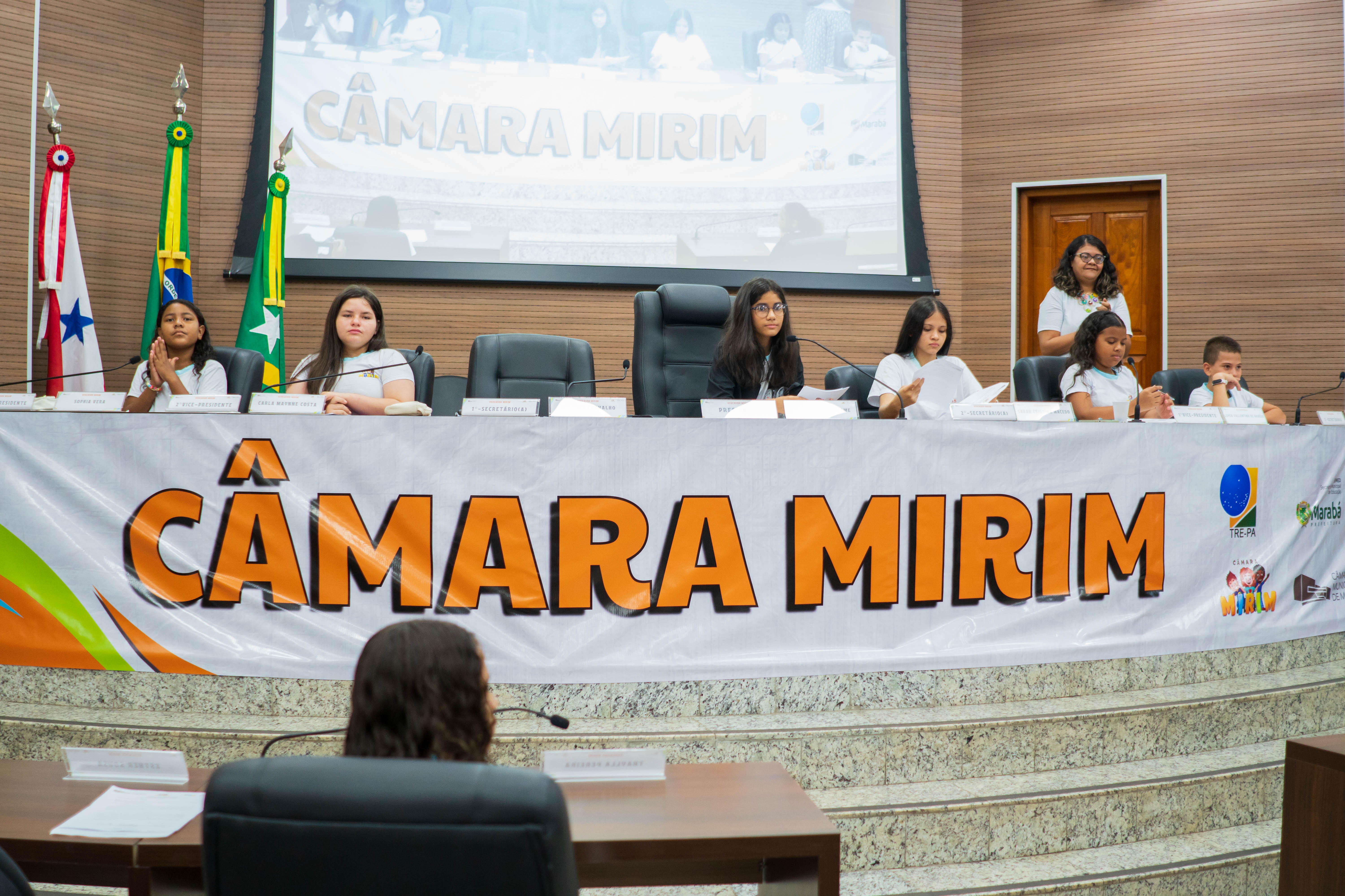 Câmara Mirim reforça voz dos estudantes em pautas sociais de Marabá