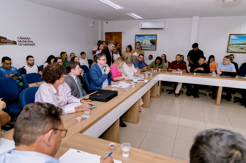Câmara realiza reunião de 5 horas e discute melhorias para a saúde de Marabá