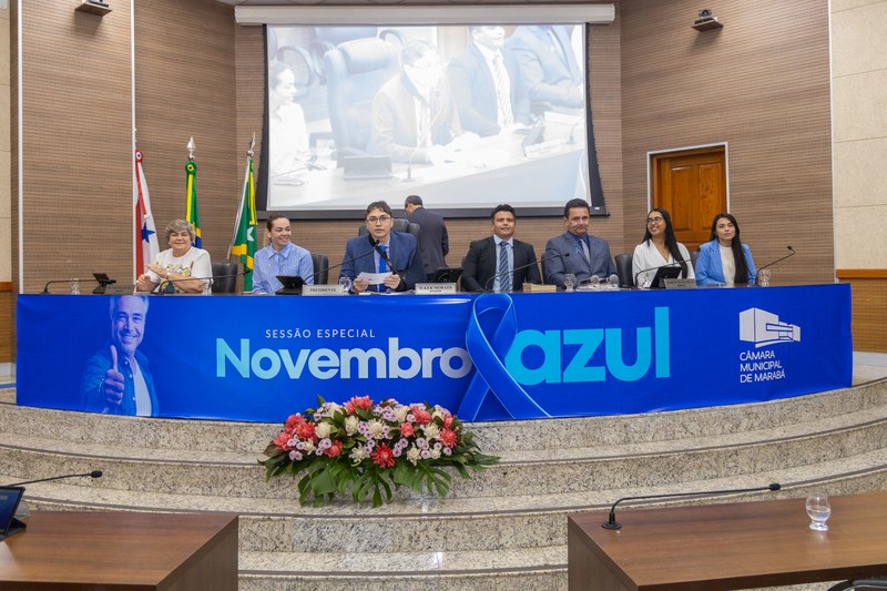 Câmara realiza sessão solene do Novembro Azul