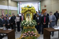 Câmara recebe imagem de Nossa Senhora Peregrina