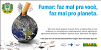 Campanha contra o tabagismo