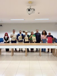 Conselheiros do TCE e TCM elogiam estrutura da Escola do Legislativo