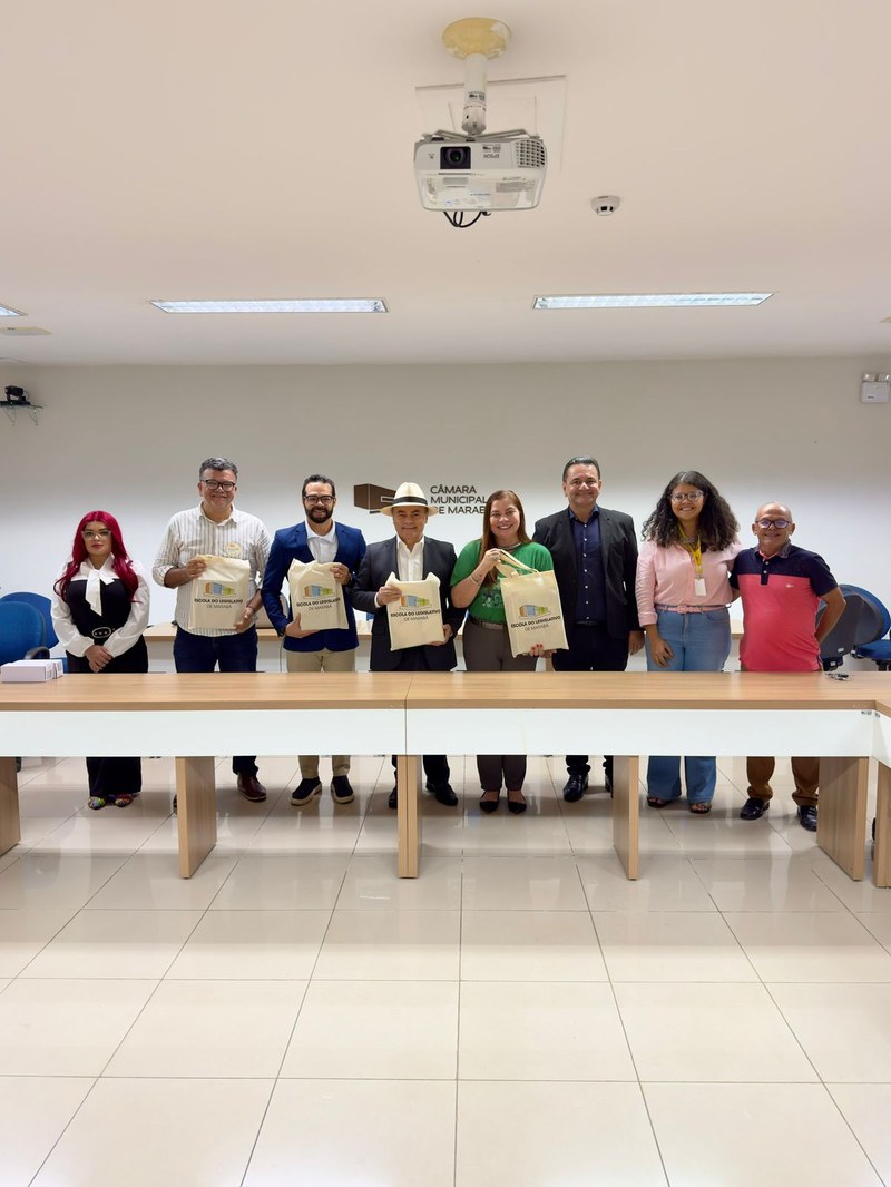 Conselheiros do TCE e TCM elogiam estrutura da Escola do Legislativo