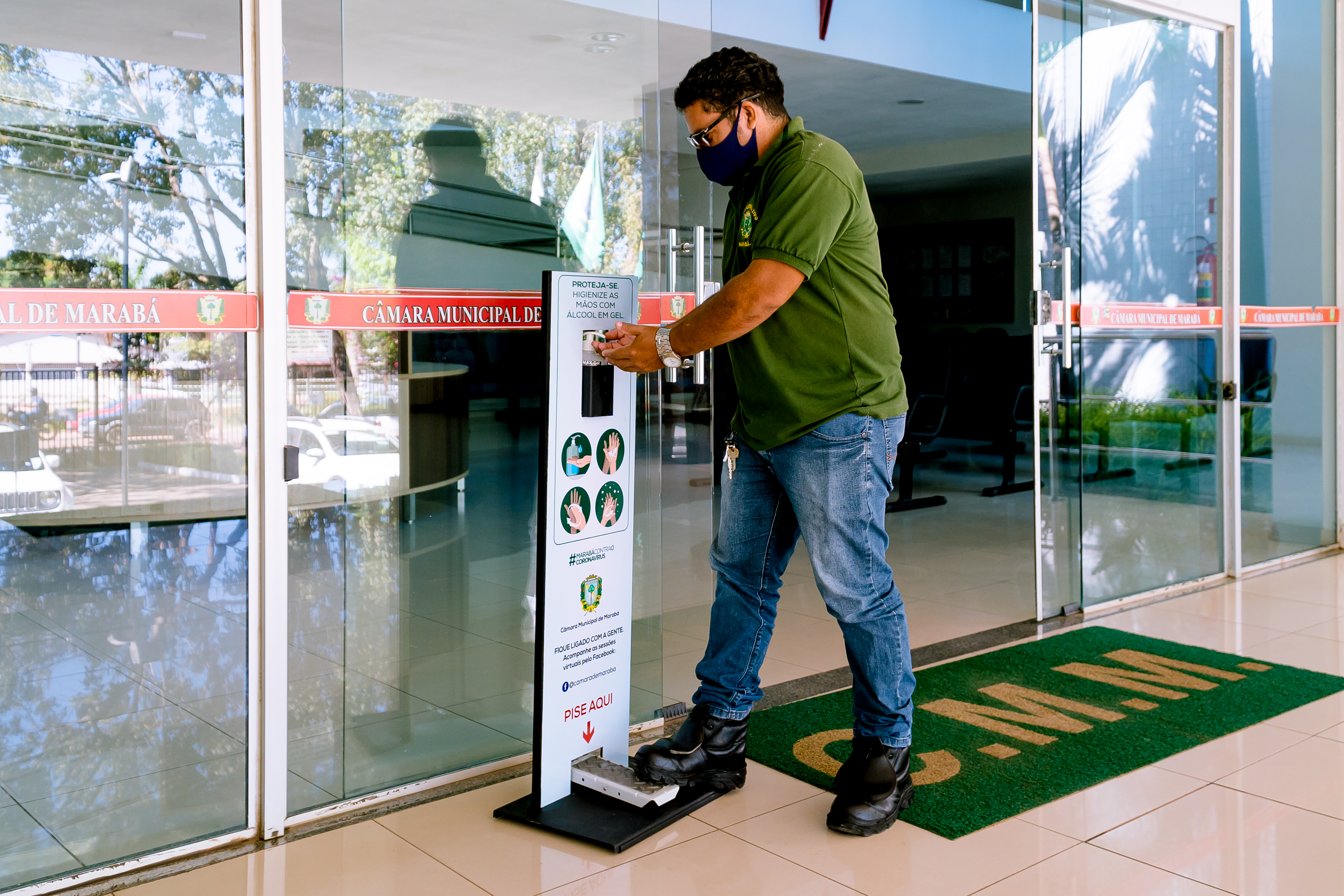 DISPLAY DE ÁLCOOL EM GEL