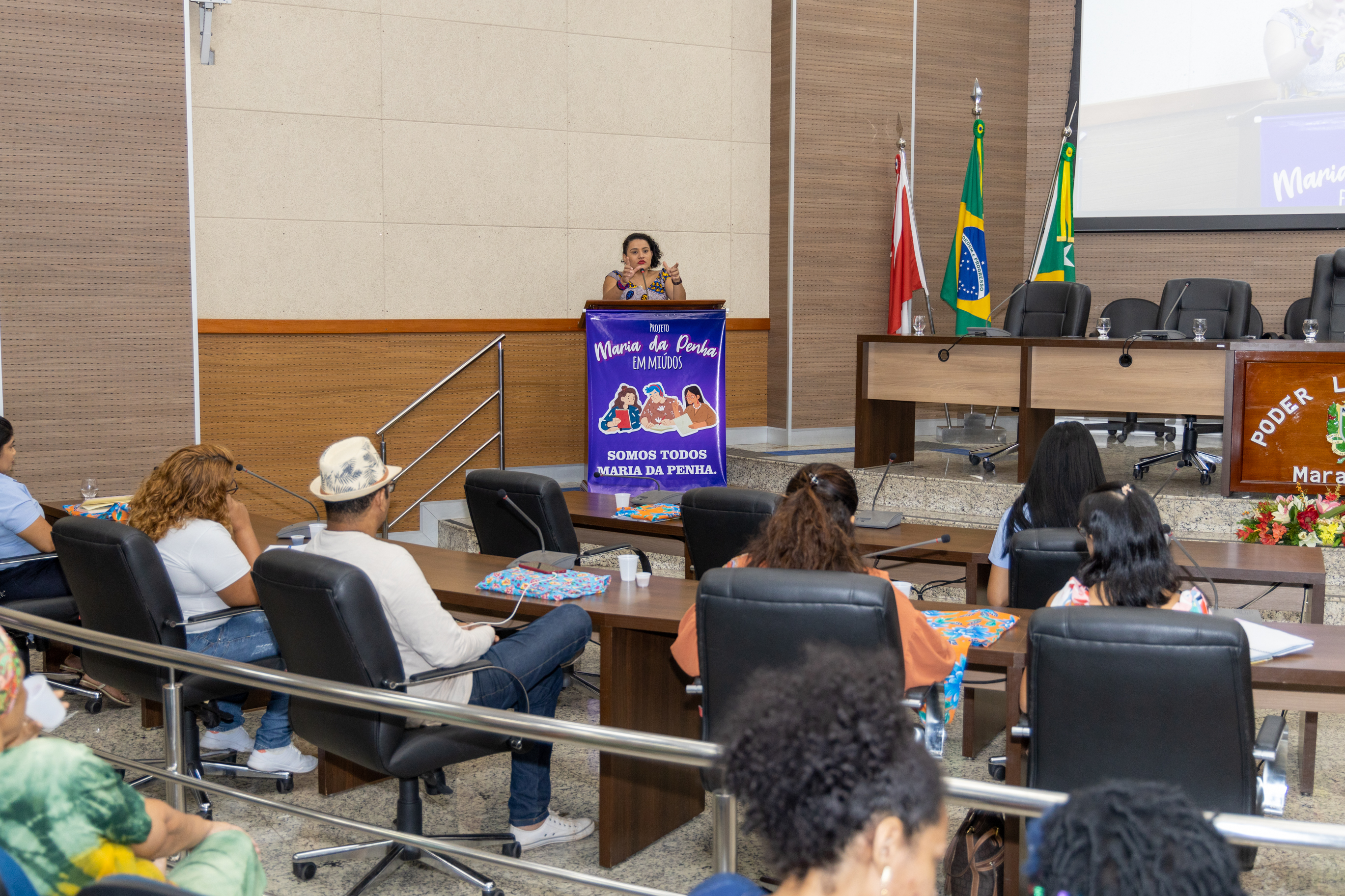 Elmar lança Projeto “Maria da Penha em Miúdos” para formação em escolas