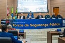 Forças de segurança são homenageadas em sessão solene