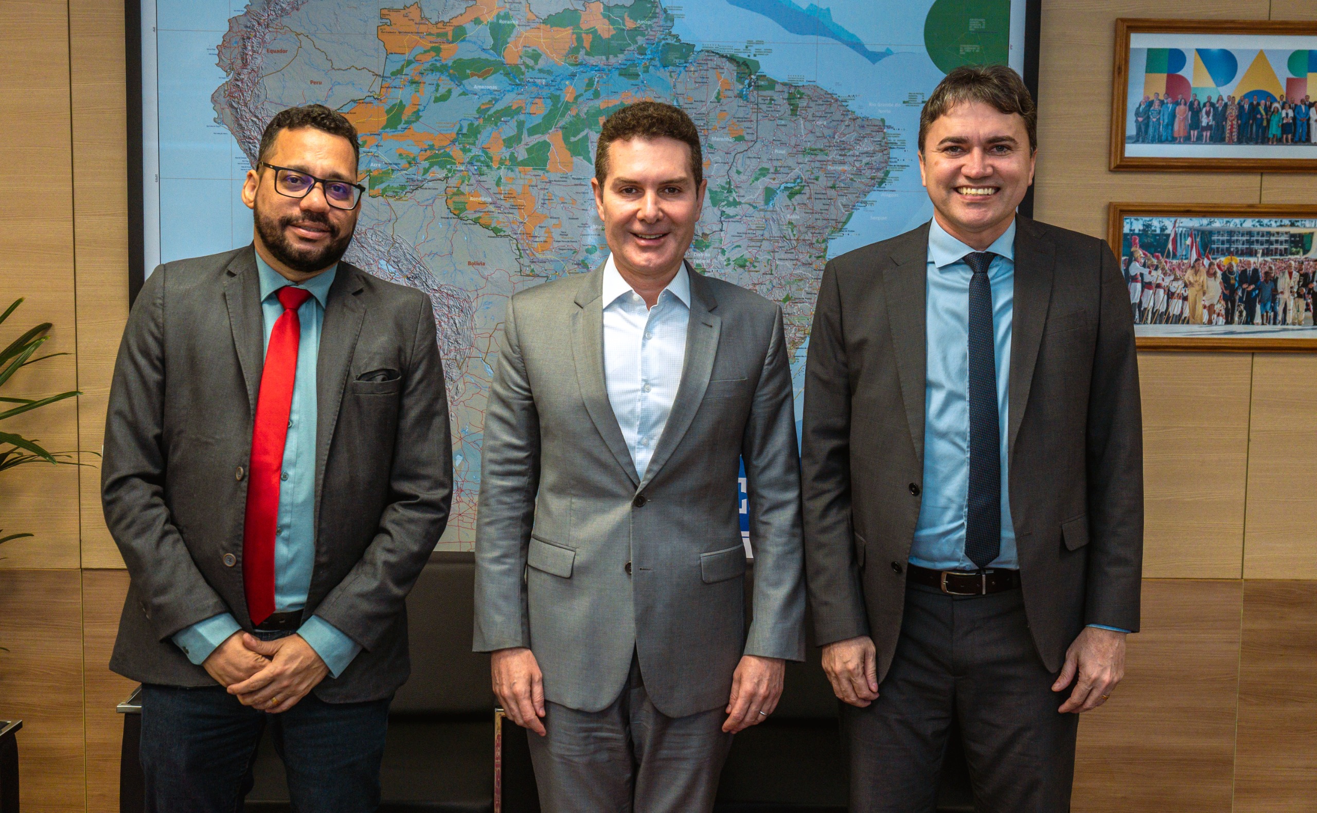 Ilker e Marcelo buscam em Brasília novas moradias e obras para Marabá