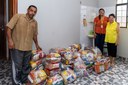 Instituições recebem 353 cestas de alimentos da 2ª Corrida do Legislador