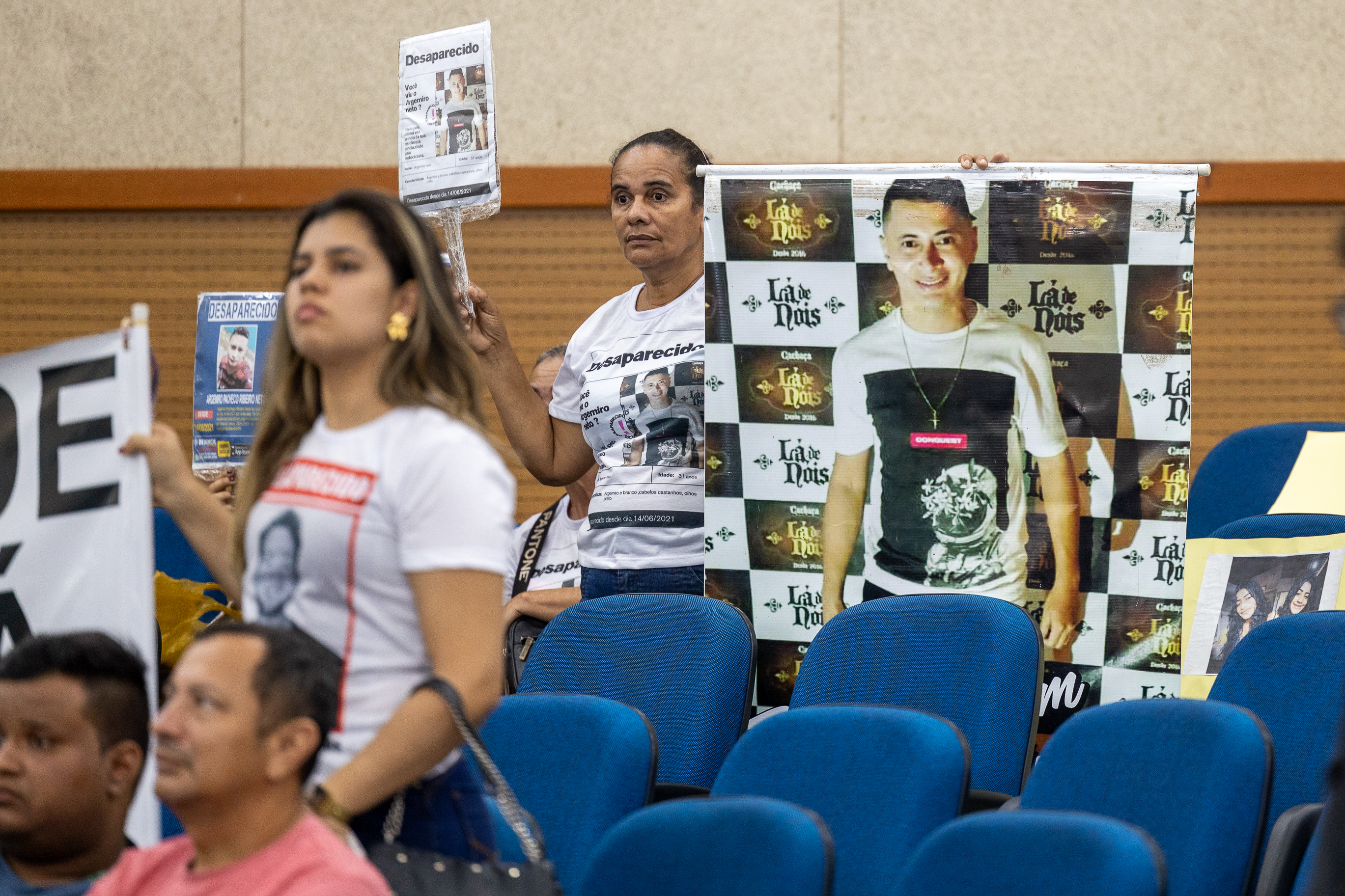 Manifestação por desaparecidos em Marabá pede ajuda à Câmara