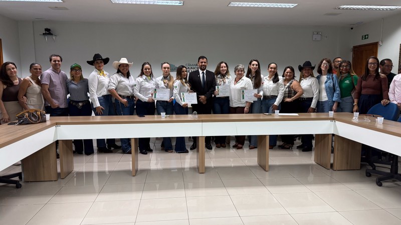 Mulheres do Agro recebem Moção de Aplauso na Câmara