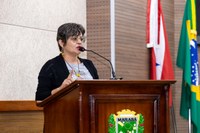 Nos 40 anos do Sintepp, coordenadora apresenta pautas da categoria na Câmara
