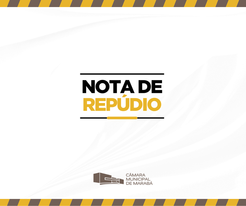 NOTA DE REPÚDIO