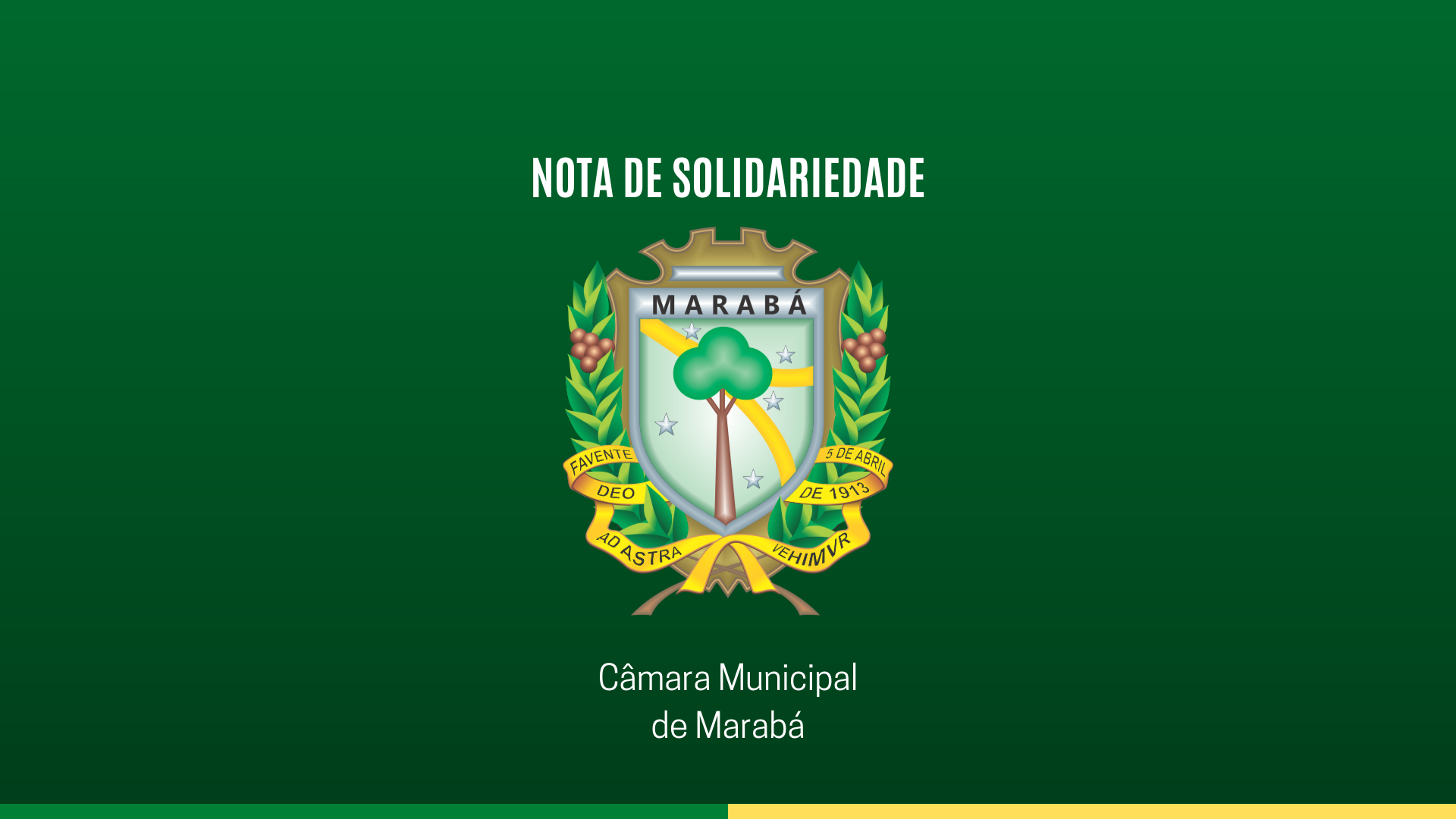 NOTA DE SOLIDARIEDADE