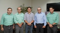 Novo diretor da Vale no Pará visita presidente da Câmara