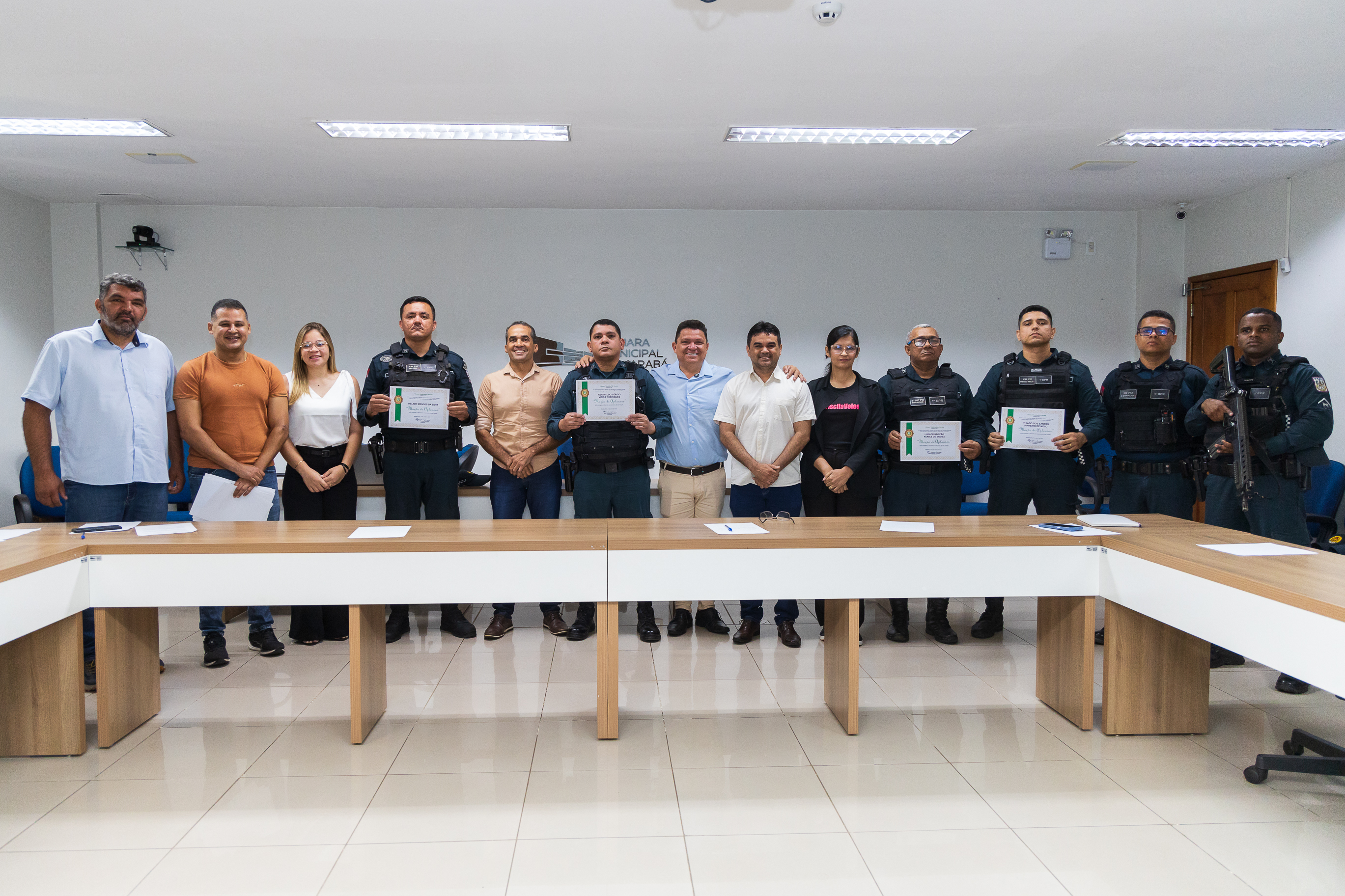 PMs recebem Moção de Aplauso por ato de bravura na Vila São José