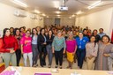 Procuradoria da Mulher acompanha entrega de cestas básicas na Usipaz Procuradoria da Mulher acompanha entrega de cestas básicas na Usipaz
