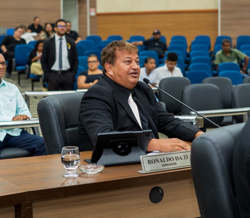 Ronaldo da 33 apresenta projeto sobre isenção do IPTU para idosos