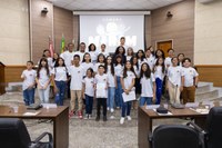 Vereadores mirins apresentam requerimentos na 4ª sessão ordinária de 2023   