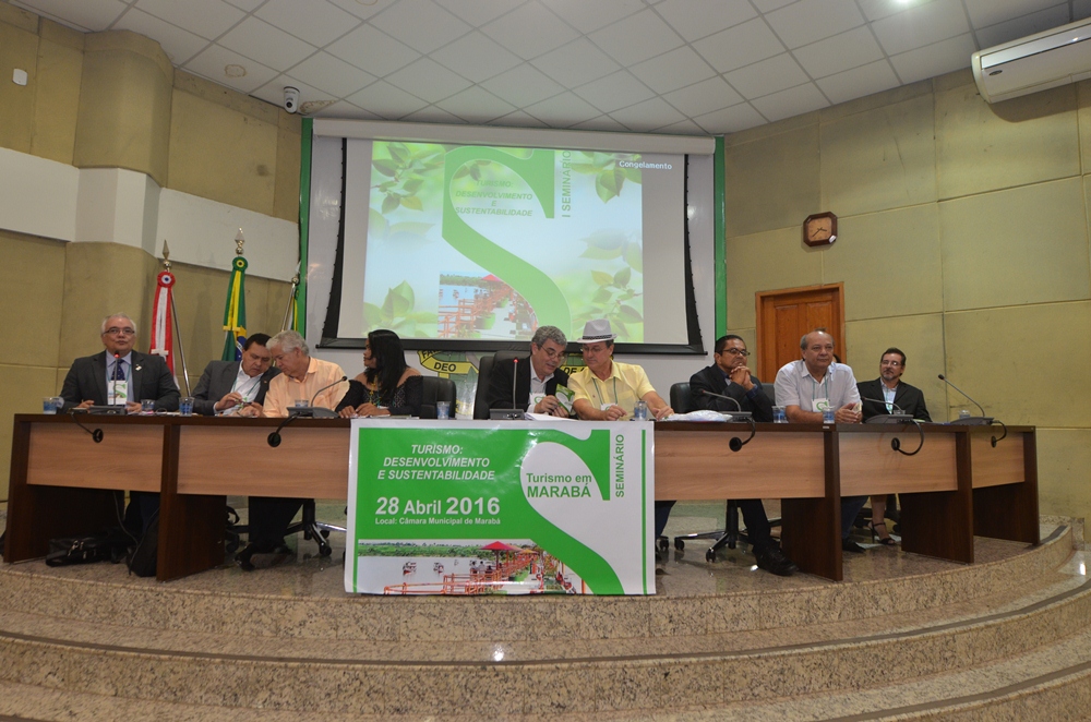 Vereadores participam do 1° Seminário de Turismo de Marabá